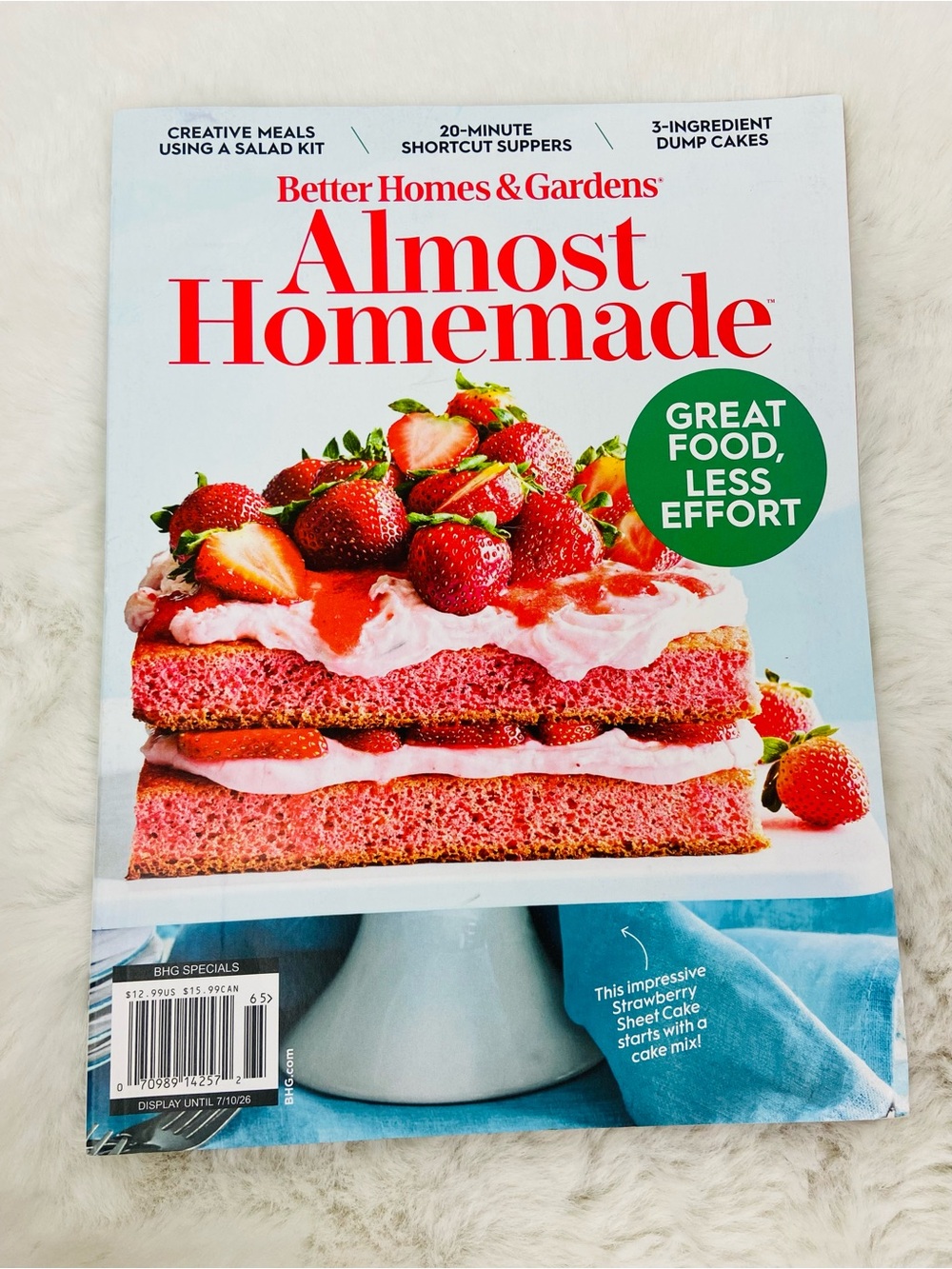Better Homes And Gardens Almost Homemade great food less effort Magazine